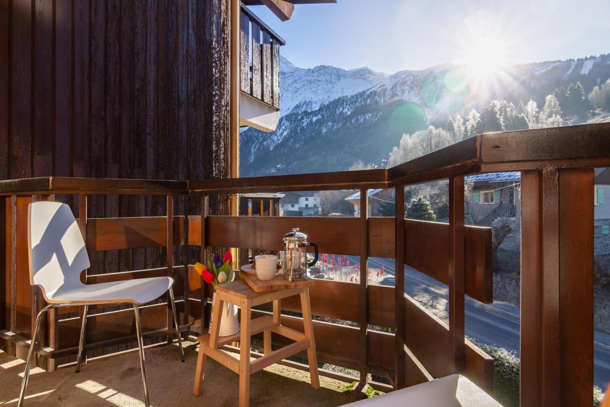 Residence Le Prarion 24A Ski In- Ski Out - Happy Rentals Les Houches Exteriér fotografie