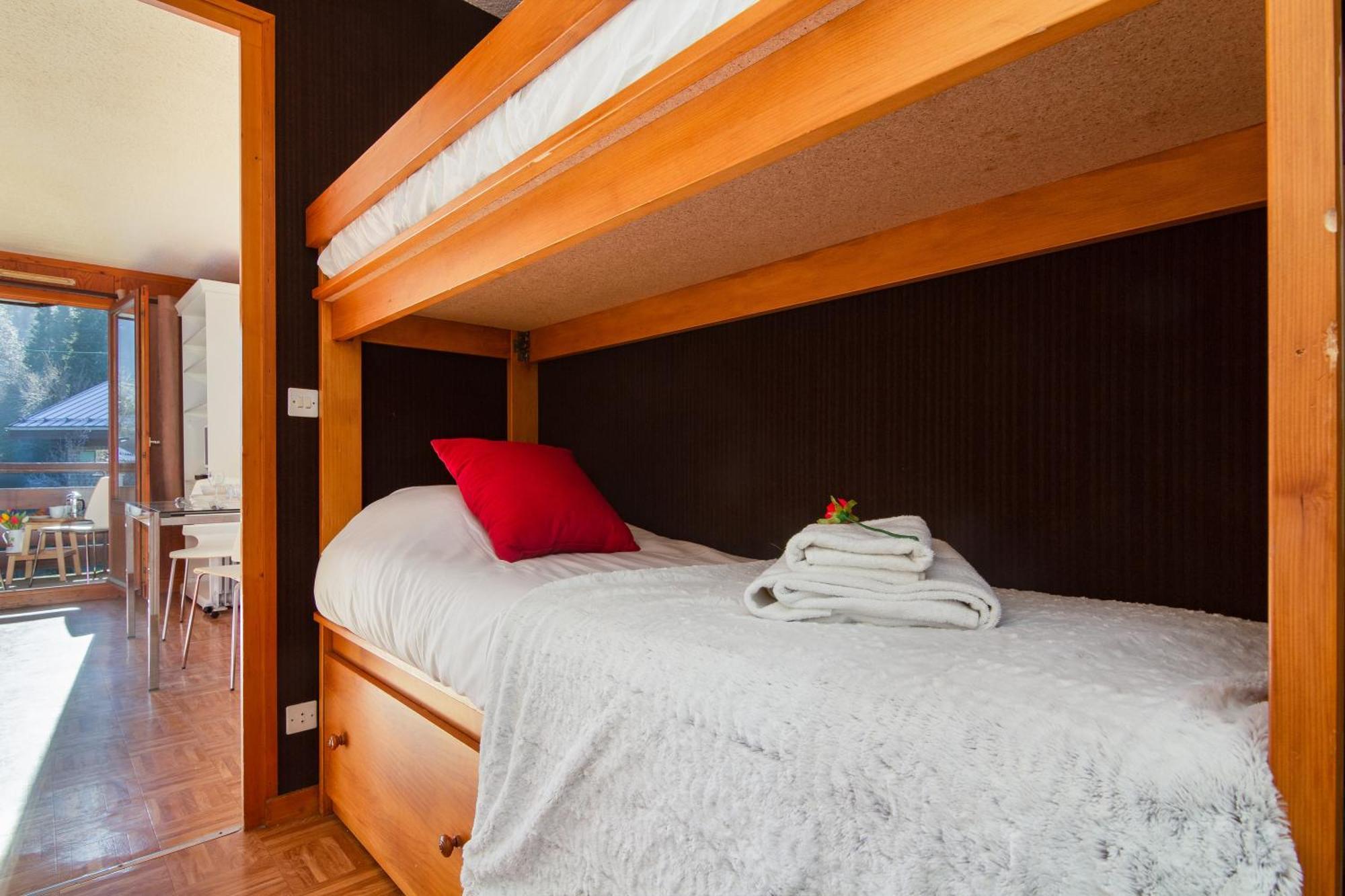 Residence Le Prarion 24A Ski In- Ski Out - Happy Rentals Les Houches Exteriér fotografie