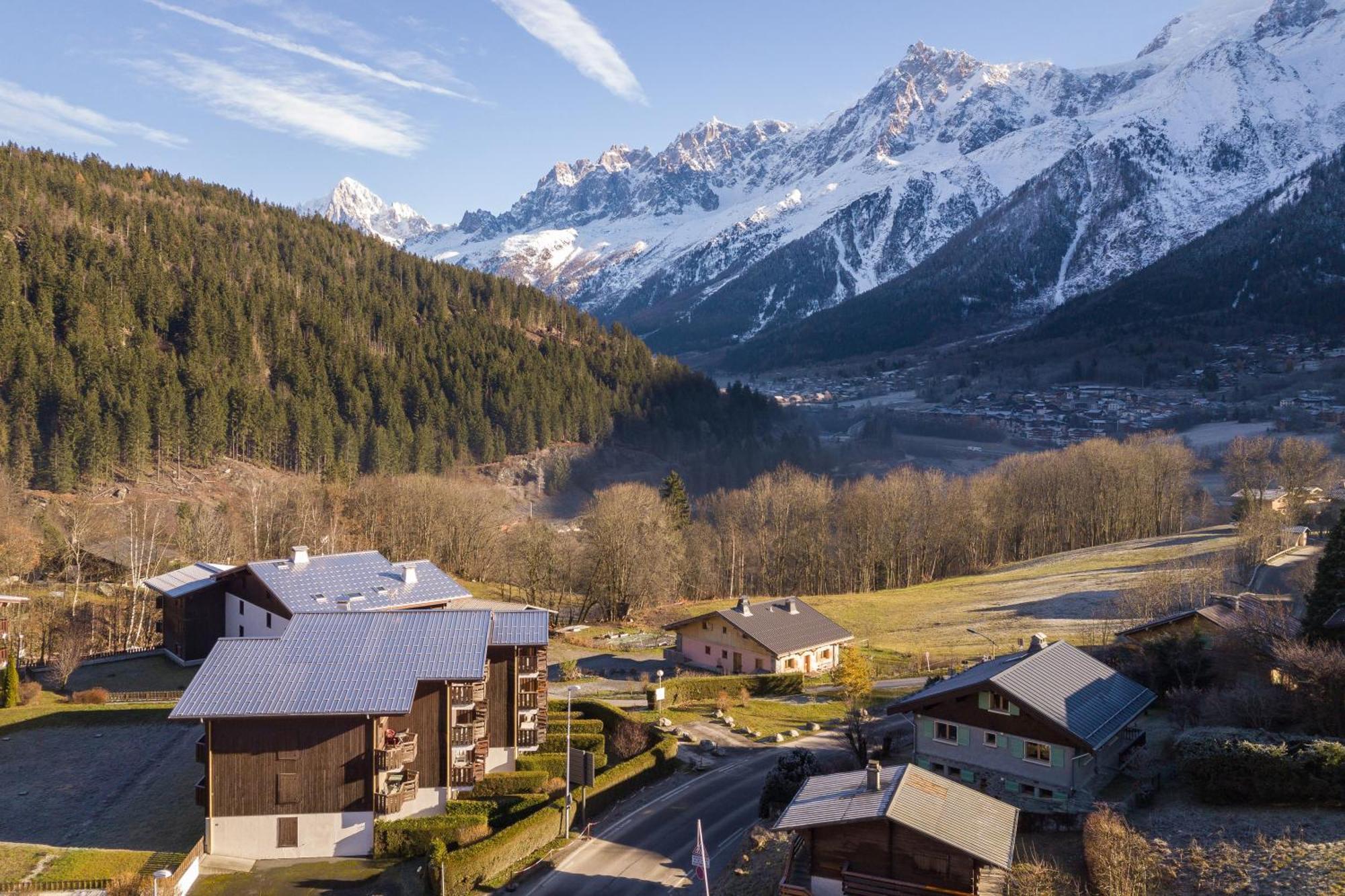 Residence Le Prarion 24A Ski In- Ski Out - Happy Rentals Les Houches Exteriér fotografie